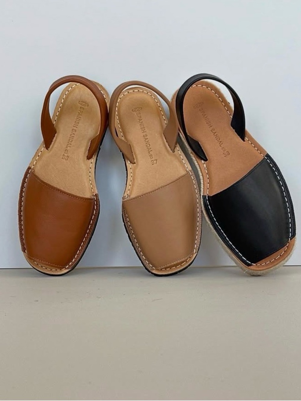 Spanish Sandalco leather  Sandals